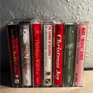 Christmas Cassette Tape Collection